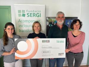 La Fundació SERGl rep 38.912€ gràcies a les aportacions dels clients de Bonpreu i Esclat